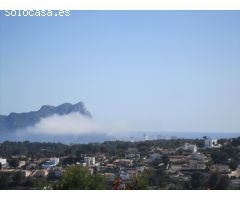 Villa Mediterranea con Vistas Increibles al Mar en Calpe