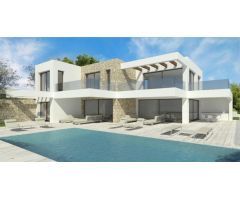 Villa de Lujo en Moraira a Construir con Vistas al Mar