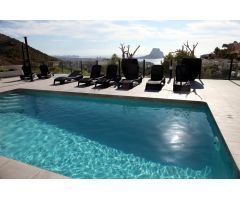 Villa Remodelada con Vistas al Mar en Calpe