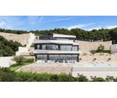 Proyecto Chalet de Lujo en Benissa con Vistas a la Bahía de Calpe