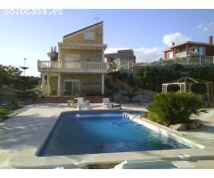 Amplio Chalet con Piscina y Casa de Invitados en El Moralet, San Vicente del Raspeig