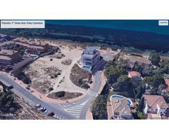 Espectacular parcela Urbana en primerisima linea del mar, zona Cala Cantalar