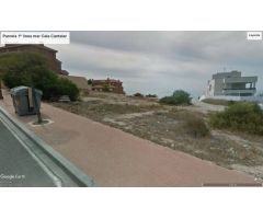 Espectacular parcela Urbana en primerisima linea del mar, zona Cala Cantalar