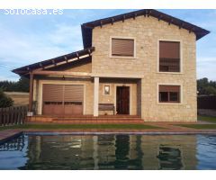 CASA CON FINCA CERRADA Y PISCINA AL LADO DE LUGO – SANTO MATIAS – O VERAL – LUGO