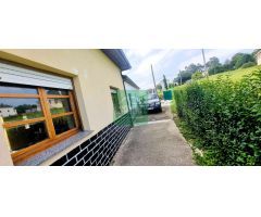 AL LADO DE NAVIA - ASTURIAS - PUEBLO DE ARMENTAL CASA AMUEBLADA CON FINCA CERRADA LISTA PARA ENTRAR 