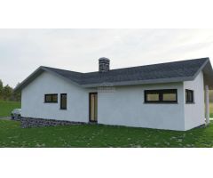 NUEVA CONSTRUCCION DE CHALET UNIFAMILIAR CON SOTANO EN EL CENTRO DE ANDES - NAVIA - ASTURIAS