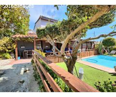 Espectacular casa en La Baronia con dos piscinas