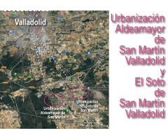 Urbis te ofrece parcelas urbanas en Aldeamayor de San Martín, Valladolid.