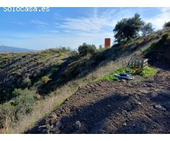 parcela en benamargosa con vistas al mar