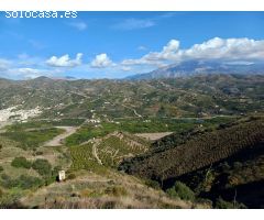 parcela en benamargosa con vistas al mar