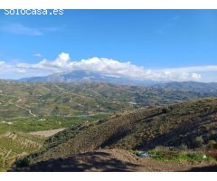 parcela en benamargosa con vistas al mar