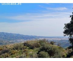 parcela en benamargosa con vistas al mar