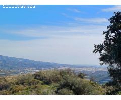 parcela en benamargosa con vistas al mar
