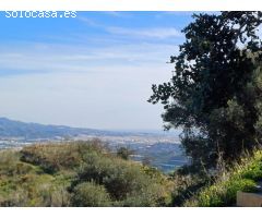 parcela en benamargosa con vistas al mar