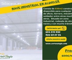 Nave en Alquiler en Tomelloso, Ciudad Real