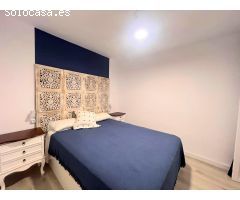 Apartamento planta baja, céntrico, amueblado, aire acondicionado, piscina, aparcamiento
