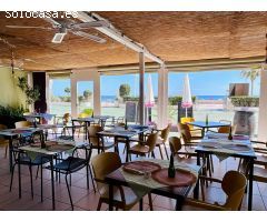 Venta restaurante con vivienda en primera línea de playa en Calpe (Costa Blanca)