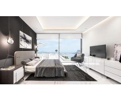 villa Obra nueva con 5 dormitorios y magníficas vistas al mar en Calpe (Costa Blanca)