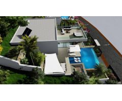 villa Obra nueva con 5 dormitorios y magníficas vistas al mar en Calpe (Costa Blanca)
