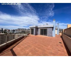 Atico duplex 3 dormitorios primera línea playa en Calpe (Costa Blanca)