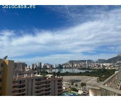 Atico duplex 3 dormitorios primera línea playa en Calpe (Costa Blanca)
