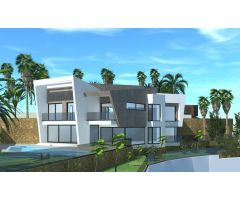 Villa de lujo obra nueva con vistas al mar en Calpe (Costa Blanca)