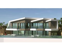 Villa de lujo obra nueva con vistas al mar en Calpe (Costa Blanca)