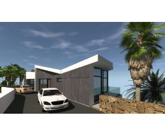 Villa de lujo obra nueva con vistas al mar en Calpe (Costa Blanca)