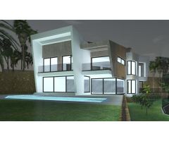 Villa de lujo obra nueva con vistas al mar en Calpe (Costa Blanca)