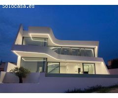 Villa obra nueva de lujo en Calpe (Costa Blanca)