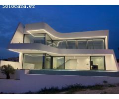 Villa obra nueva de lujo en Calpe (Costa Blanca)