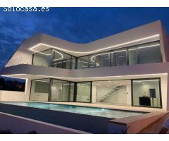 Villa obra nueva de lujo en Calpe (Costa Blanca)
