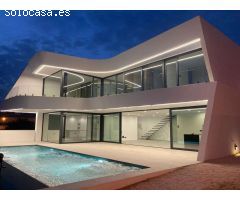 Villa obra nueva de lujo en Calpe (Costa Blanca)