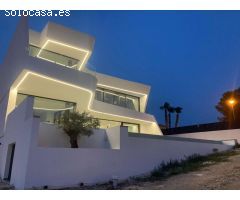 Villa obra nueva de lujo en Calpe (Costa Blanca)