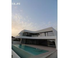 Villa obra nueva de lujo en Calpe (Costa Blanca)