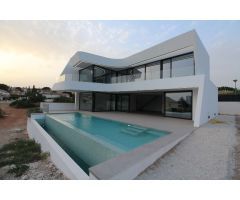 Villa obra nueva de lujo en Calpe (Costa Blanca)