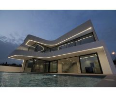 Villa obra nueva de lujo en Calpe (Costa Blanca)
