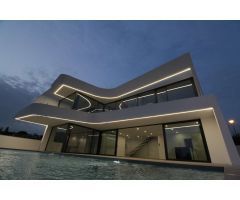 Villa obra nueva de lujo en Calpe (Costa Blanca)