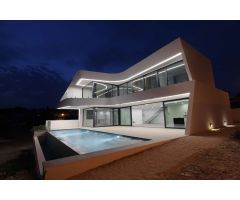 Villa obra nueva de lujo en Calpe (Costa Blanca)
