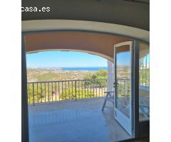 Chalet independiente con vistas mar en Calpe (Costa Blanca)