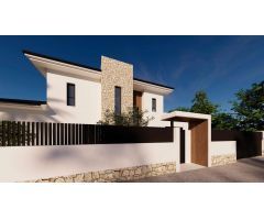 Villa en construcción a 500 m de la playa en Calpe (Costa Blanca)