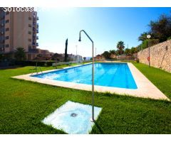 Apartamento 2 dormitorios, piscina, parkin y trastero en Calpe (Costa Blanca)