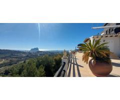 Villa de lujo con impresionantes vistas en Calpe (Costa Blanca Norte)