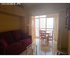 Estudio con vistas al mar en primera línea playa en Calpe (Alicante)