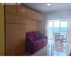 Estudio con vistas al mar en primera línea playa en Calpe (Alicante)