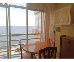 Estudio con vistas al mar en primera línea playa en Calpe (Alicante)