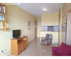 Estudio con vistas al mar en primera línea playa en Calpe (Alicante)
