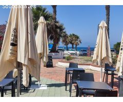 Cafe bar en primera línea de playa