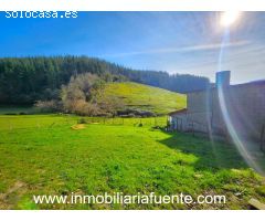 SE VENDE TERRENO CON PABELLON EN ARANGUREN, ZALLA