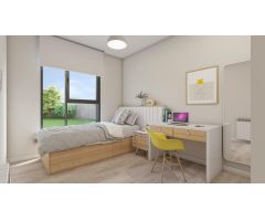 ¡RESIDENCIAL EL VALLE, EN LAS VAGUADAS! PISO DE 4 DORMITORIOS CON TERRAZA/JARDÍN DE 340M Y PISCINA!